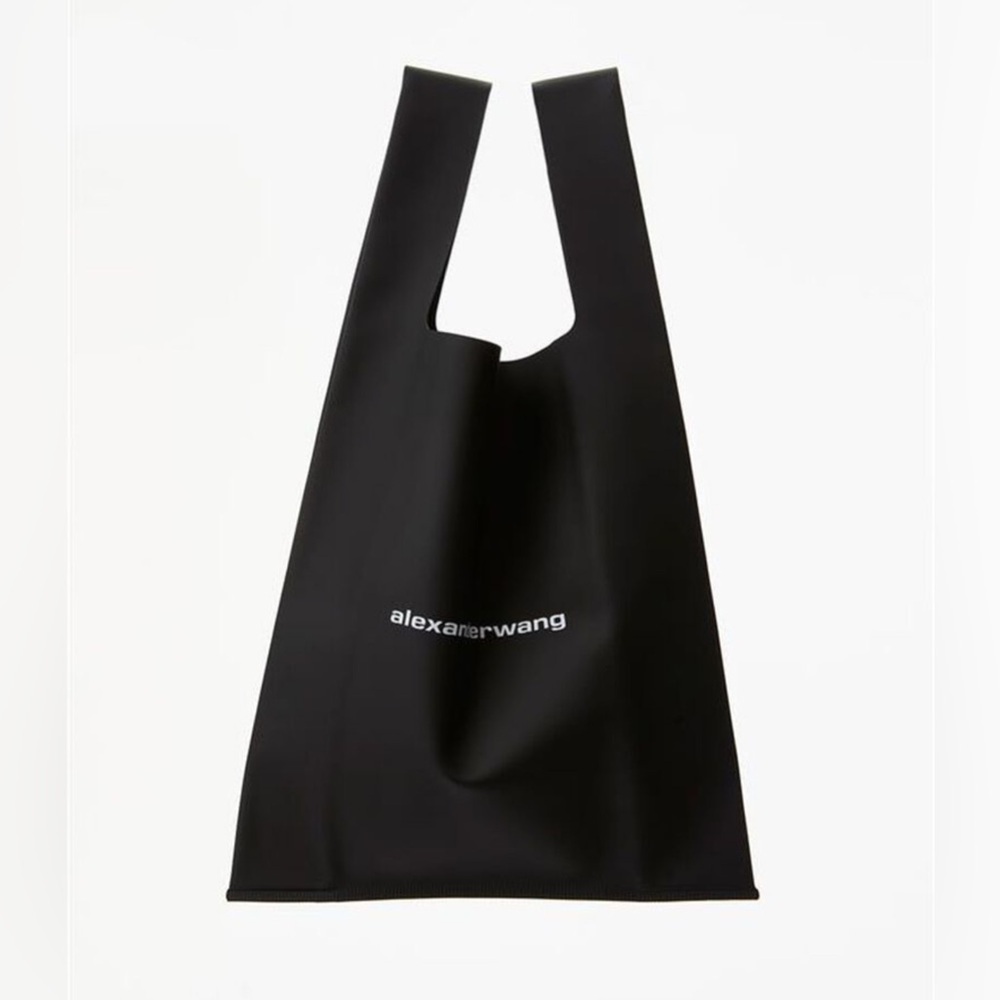 Alexander Wang Printed Logo Rubber Tote Bag